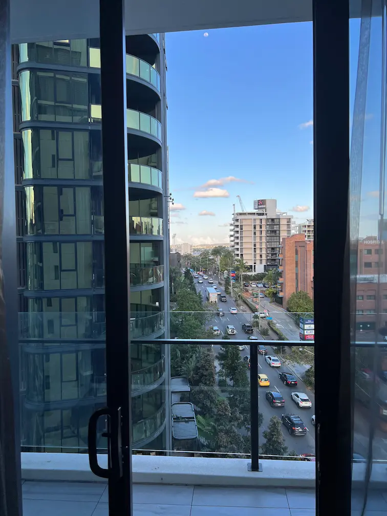 Courtyard Southbank hotel balcony view