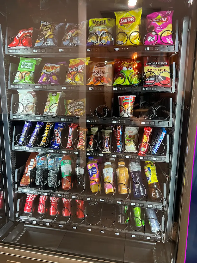 Courtyard Southbank hotel 1F vending machine